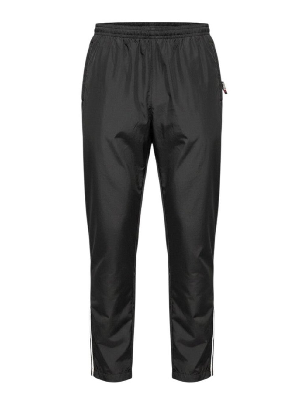 Canada Sportswear Mens Black Windbreaker Pants 2XL With Reflective Stripe